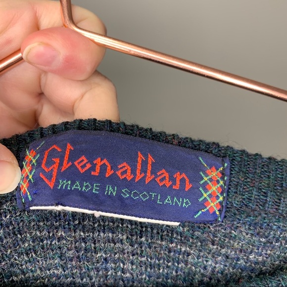 Glenallen Mens Sweater Hunter Green Large - Picture 8 of 9